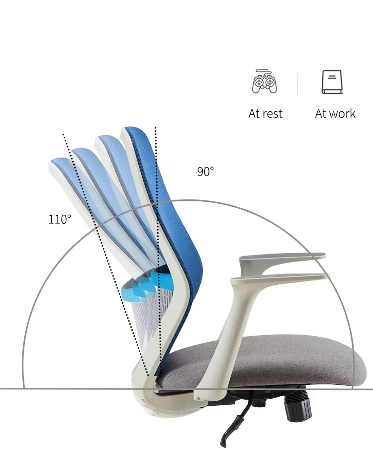 

Sillas Ergonomic Swivel Accent Rolling Chairs Furniture Ergonomic Mesh Office Chair for Sale Modern Executive Chair