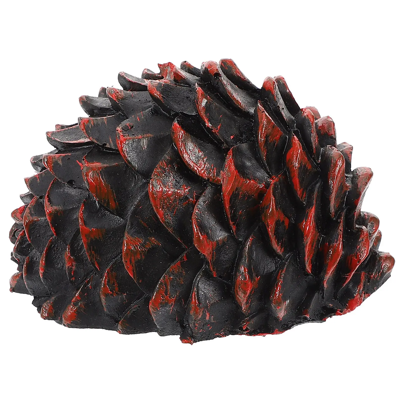 

Outdoor Key Hider Pine Cone Resin Garden Key Holder Box Secure Hidden Storage for House Keys Weather Resistant