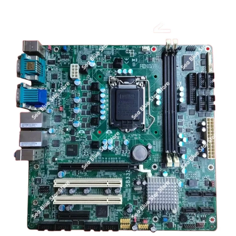 DFI SB332-C (ROHS) Industrial  Board Double Network Port Industrial   Main Board 1155 Pins, Second-hand Disassembly Main Board
