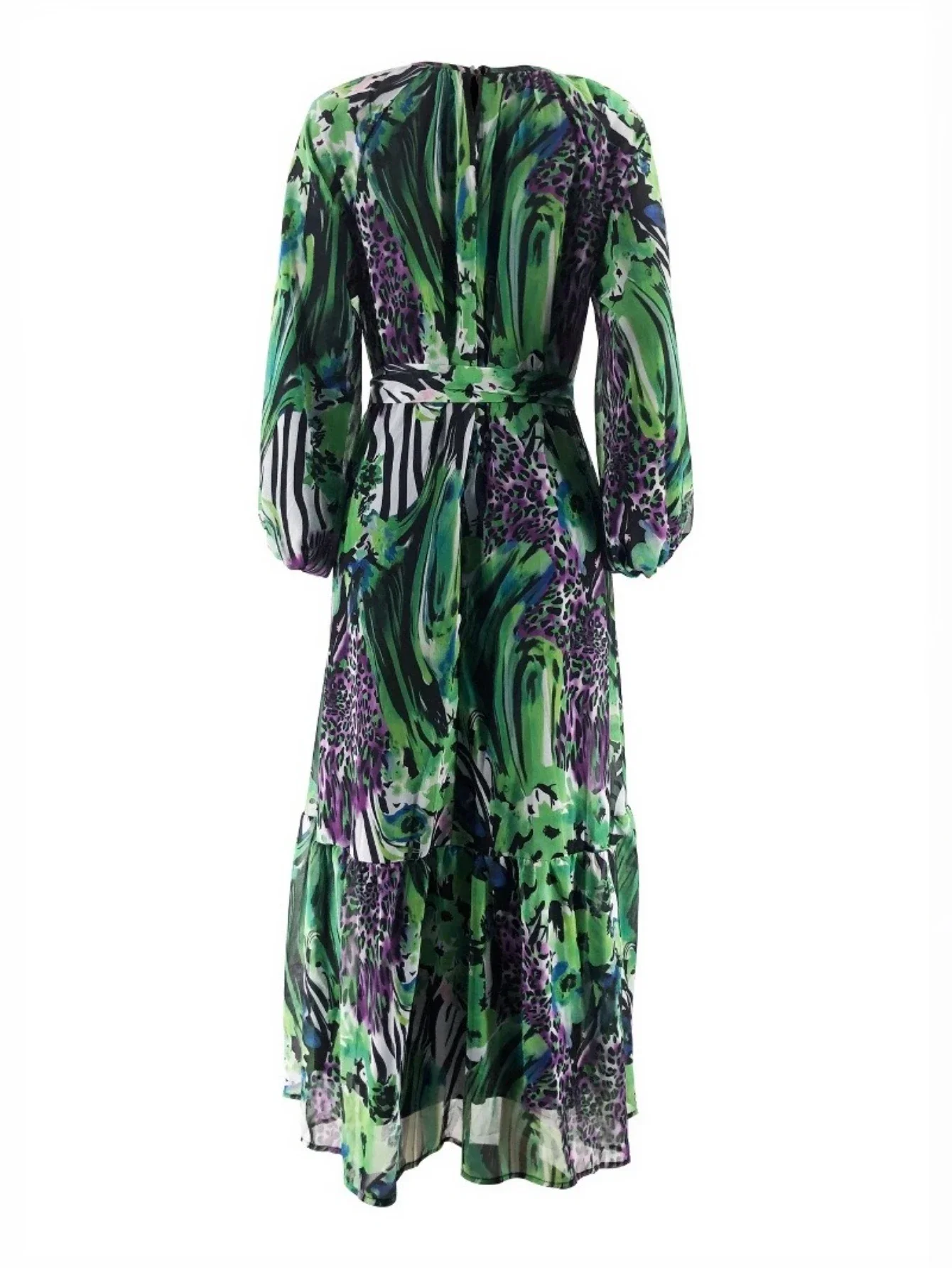 فستان نسائي للعيد عباية إسلامية مطبوعة برباط جلابية رمضان فساتين طويلة فيستدوس لارغوس رداء عربي طويل المغرب قفطان 2025