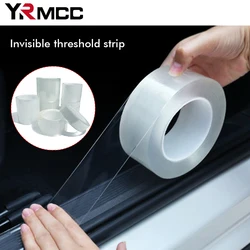 Car Sticker 3m Waterproof Door Edge Transparent Film Cars Door Sill Protector Film Anti Scratch for Auto Bumper Trunk Household