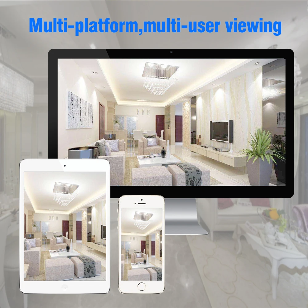 Hamrolte ONVIF IP Camera 3MP Hight Definition Nightvision Dome Indoor Surveillance Camera Motion Detection POE Module Optional