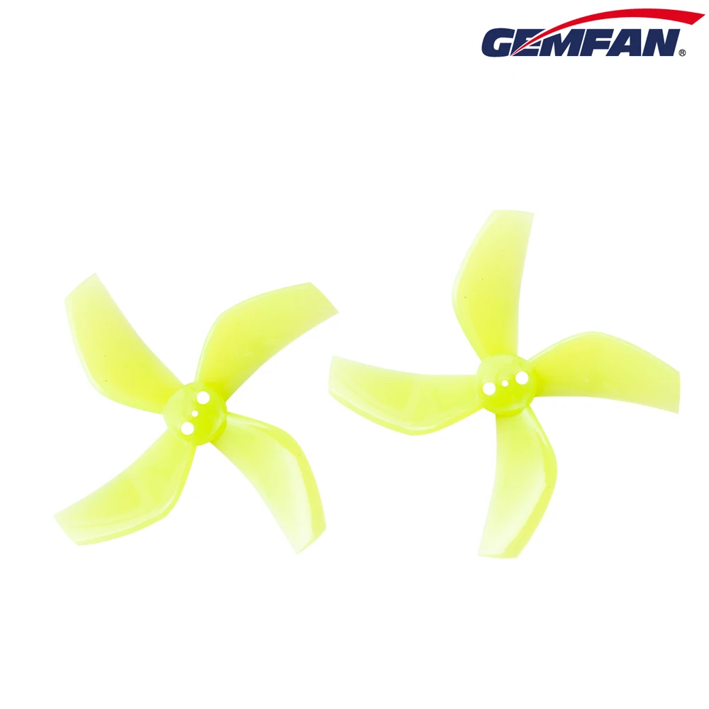 4 Pares 8Pcs GEMFAN D51 2020 2x2x4 2 polegadas 50.3mm 4-Blade Hélice PC 1.5mm para RC FPV Corrida Freestyle Tinywhoop BETA85X Drone