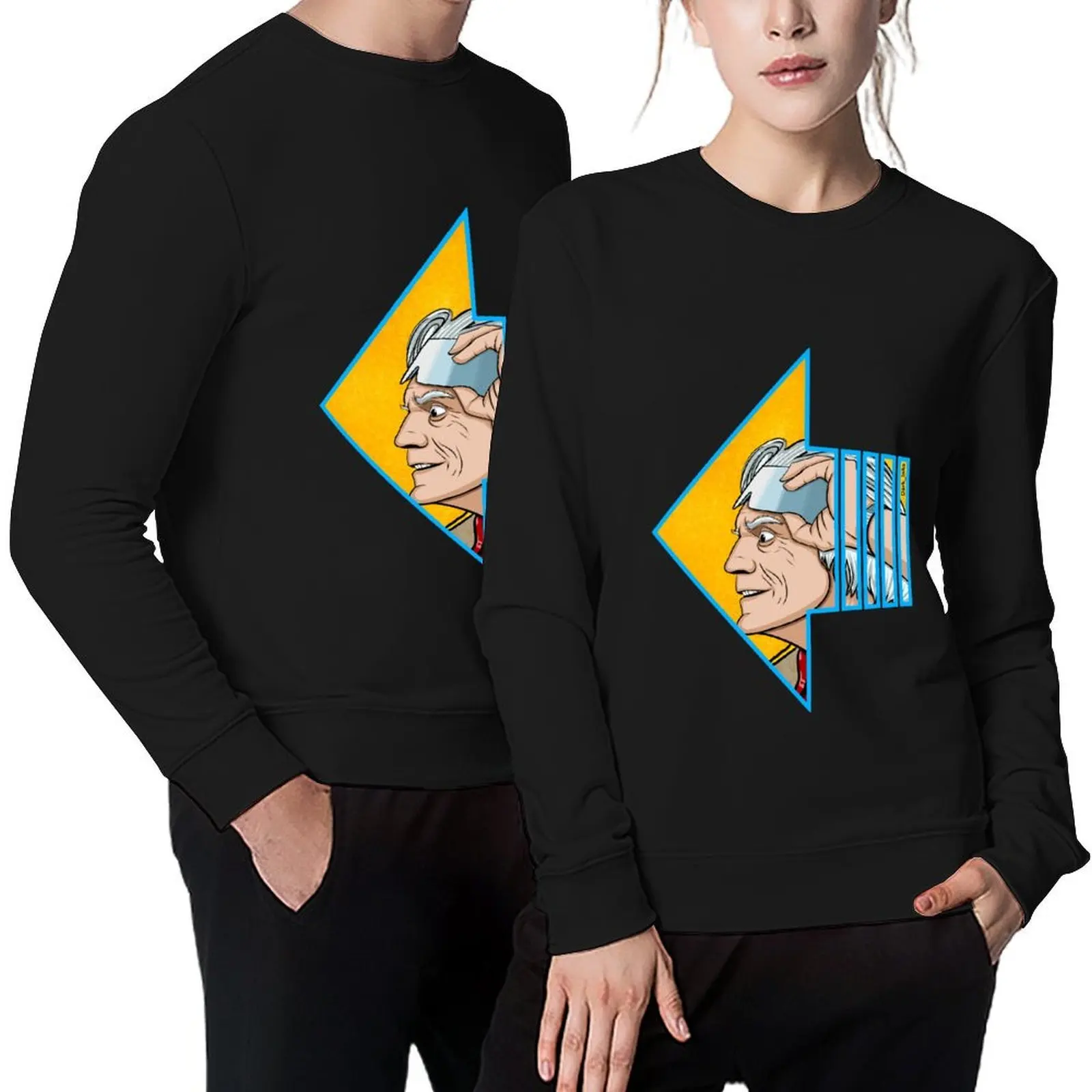 

Doc Brown - Back to the Future Pullover men's sweat-shirt set tracksuit men men's clothing male clothes sweatshirt for men