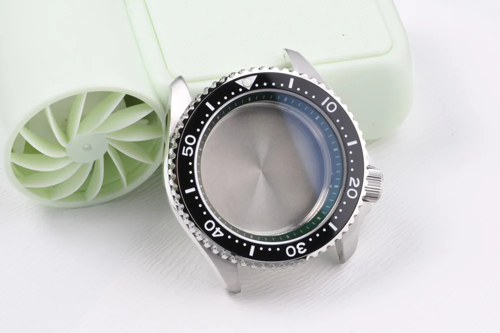 SKX 316L Edelstahl-Taucheruhrengehäuse, 3,8 Uhr, 28,5 mm Zifferblatt, Saphirglas, 200 m wasserdicht, für NH35/36/4R/6R-Uhrwerk – Detail 7