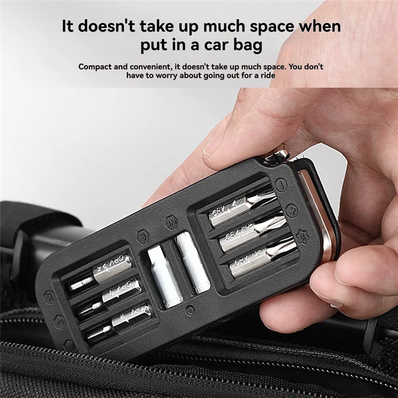 Набор для ремонта велосипеда ABBK-10 в 1, многофункциональный набор для горного и шоссейного велосипеда, портативный шестигранный ключ, отвертка, инструменты