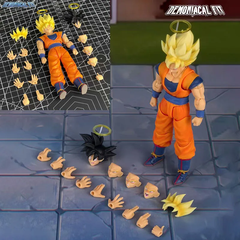 

Demoniacal Fit Dragon Ball Figures Super Saiyan Goku Action Figure 3.0 Goku Dbz Warrior From The Other Shore Figurine Toys Gift