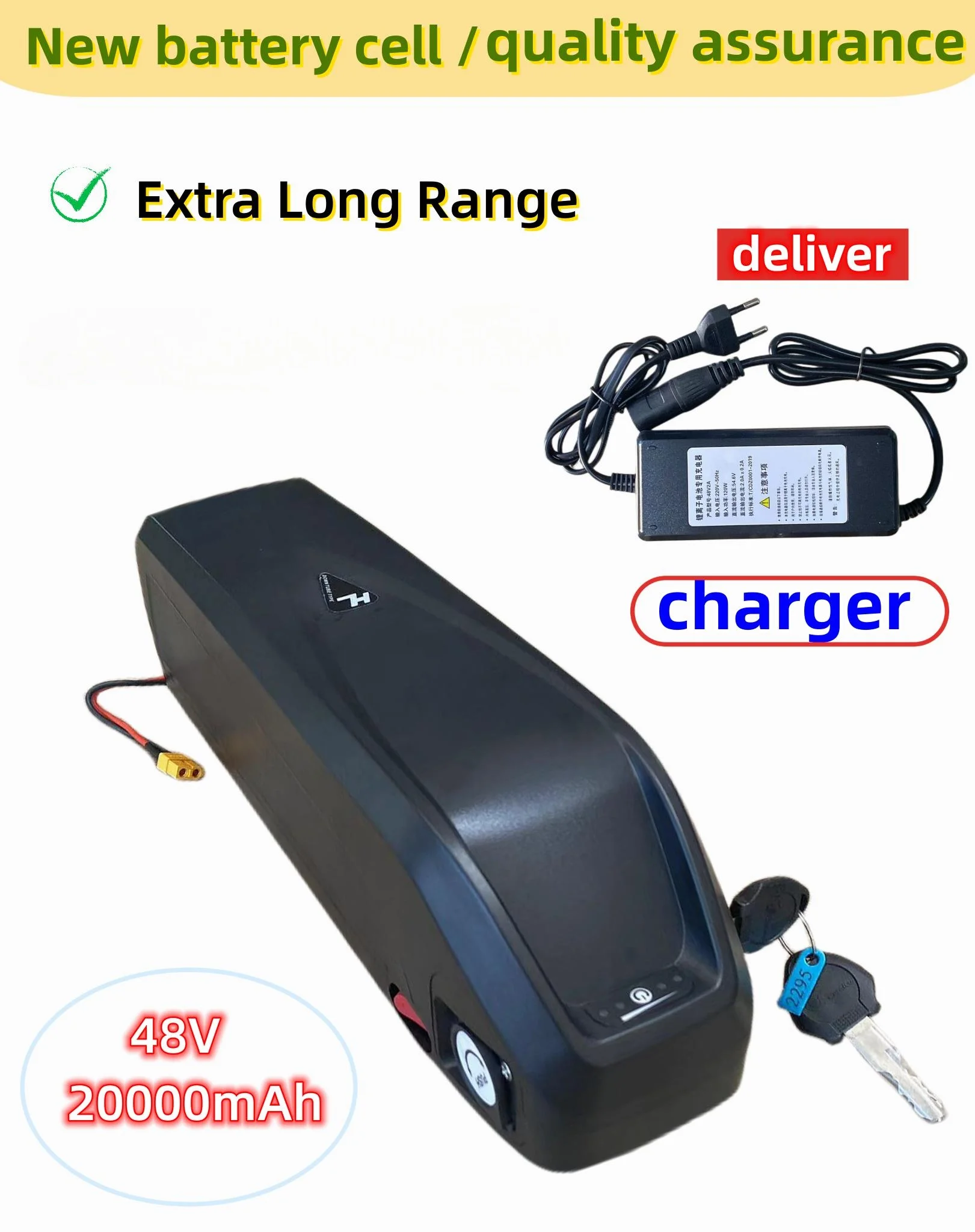 for Hailong battery 48V 20Ah 30A suitable for 350W 500W 750W 1000W motor BBS02 BBS03 BBSHD electric battery pack
