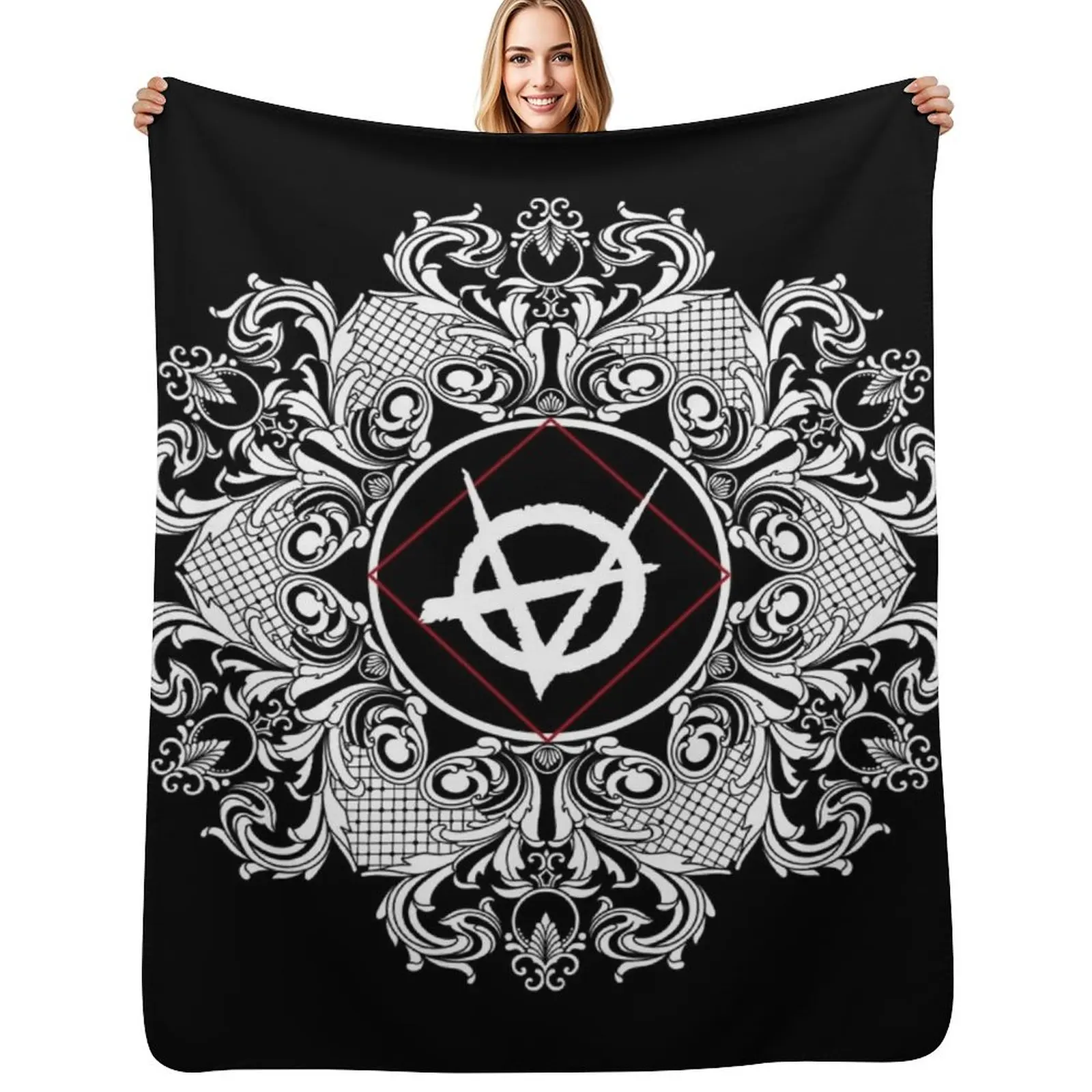 

Brujah - Vampire the Masquerade Clans Throw Blanket bed plaid sofa bed decorative Luxury Throw Blankets