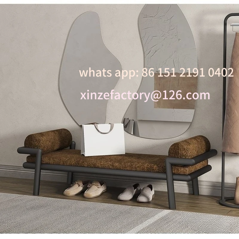 Customizable Bedroom Side Stool Sofa Stool Rest Home Cloakroom New Chinese Bench Shop Home Shoe Change