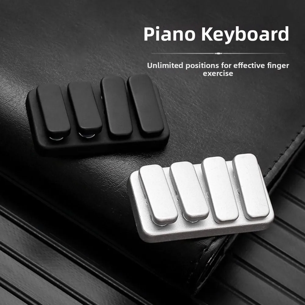 

Мини-сенсорная игрушка-слайдер в форме клавиш пианино, прямоугольная, с механизмом качания, портативная, из цинкового сплава, с функцией фиджет-карты