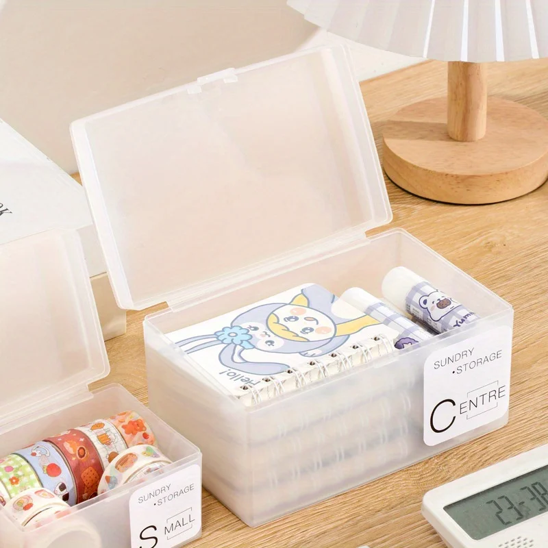 صندوق تخزين بطاقات الصور من Idol، منظم بطاقات Kpop، مجموعة بطاقات الهوية المكتبية، حافظات تخزين الأدوات المكتبية #5