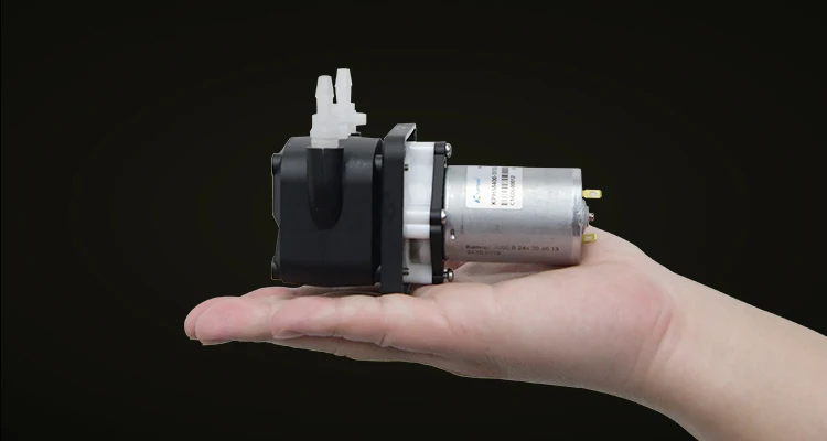 KPHM400 24V Stepper Motor 400ml/min Anticorrosion BPT Tubing Peristaltic Liquid Pump