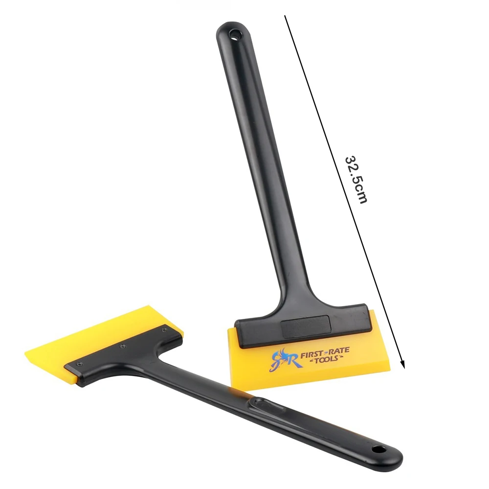 

TOFAR Long Handle Window Tint Car Windshield Glass Water Remover Shovel Cleaning Squeegee Rubber Scraper Auto Wrap Wash Cleaner