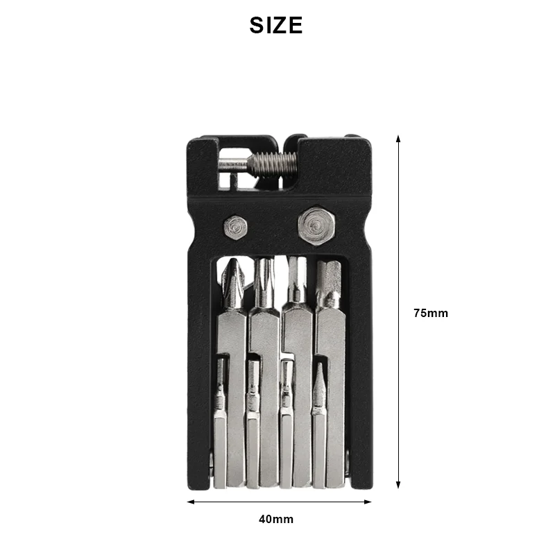 20 In1 Bicycle Repair Tools Sets Multi Function Foldable Hex Spoke Wrench Mountain Road Bike Repair Screwdriver Tool