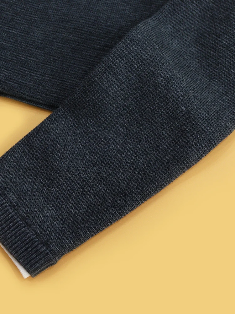 Heidd High-End ey Lange Sve Gebreide Trui Herfst 3D Bloem Kleine Opstaande Kraag Casual Sle Polyestervezel Warmte Verwarming