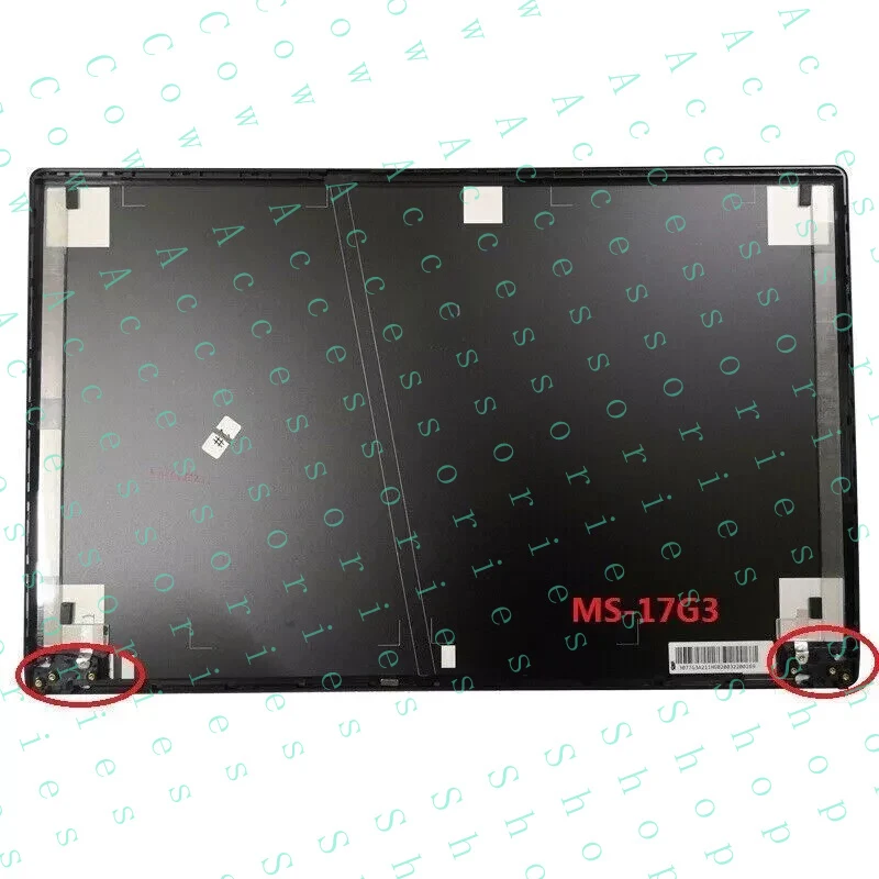 PP+ For MSI GS75 P75 Back Cover Bezel Top Lid Hinges STEALTH MS-17G1 17G2 3077G1A211