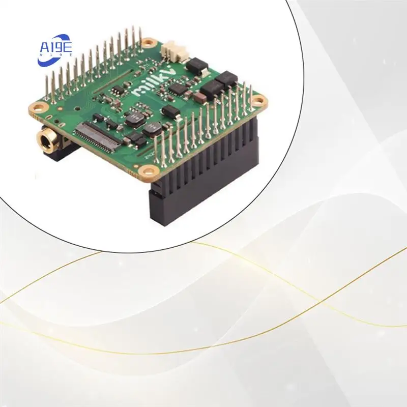 

A19E-для Milk-V Duo S Poe HAT Плата расширения MIPI DSI и аудиоинтерфейс Поддержка источника питания POE