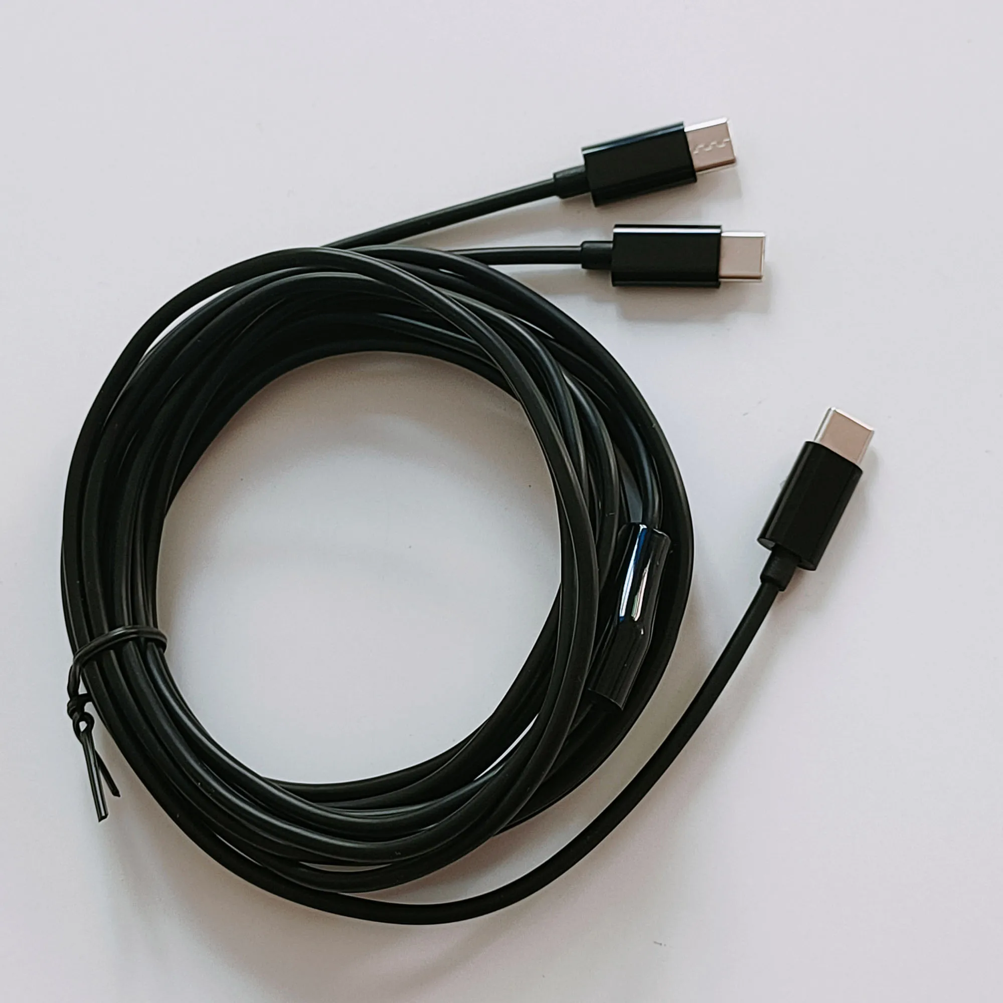 3meter 10FT Type C to 2 Type C Charge Cable Power 2 Phones with USB-C Ports Simultaneously