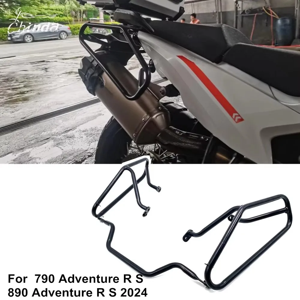 

2024 New Motorcycle Luggage Bag Rack Luggage Racks Travel Bag Racks For 790 Adventure R S 890 Adventure R S 2022-2024