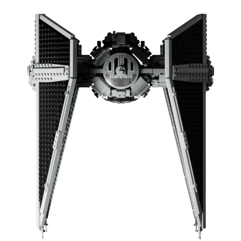 New 1931Pcs 75382 TIE Interceptors Spaceship Bricks Star  Kits Wars Building Blocks Modified Imperial Fighters Assembly Toy Gift