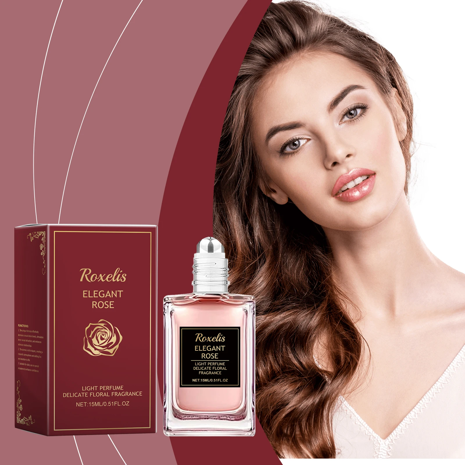 Brand Perfume Rose De Russie,Rose Prick, Soleil Blanc Long Lasting Fragrance Gardenia Fragrance TF Perfume for Women Men