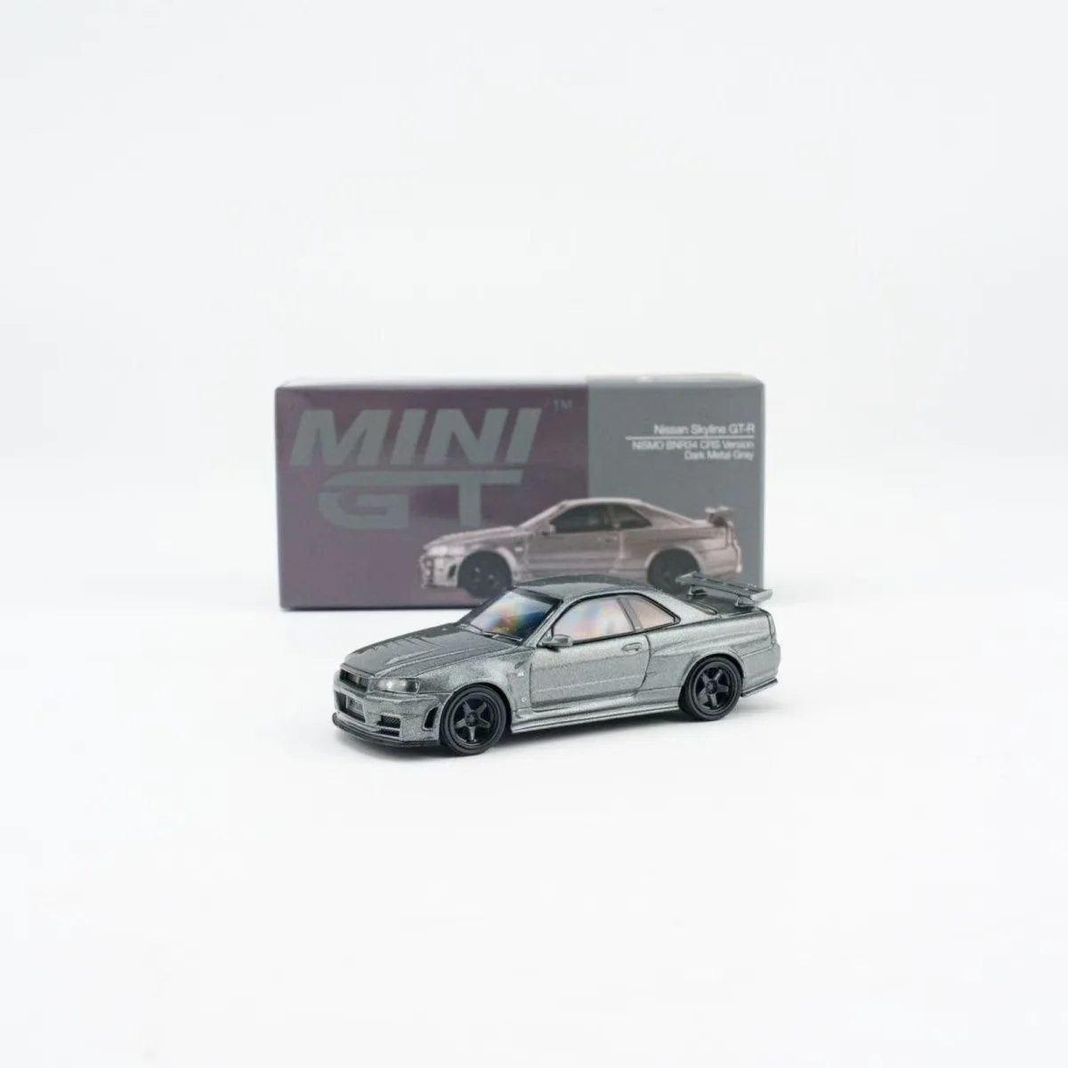 ミニカー MINI GT Nissan Skyline GT-R 32.34 MINIGT Nissan Skyline GT-R R34 1/64 Alloy Car Toy Die Casting