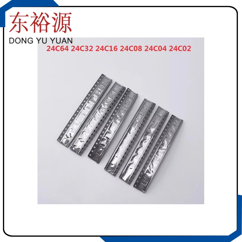 10pcs sop-8 EEPROM 8 Soic Memory IC SOP8 24C02 24C04 24C08 24C16 24C32 24C64 Sop Kit