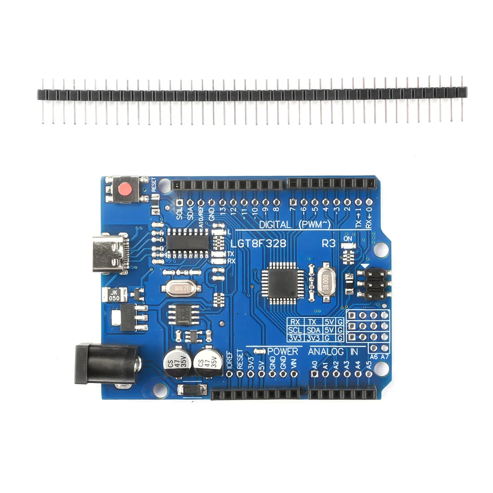 Type-C Type-B USB LGT8F328P R3 CH340G Conseil de développement pour Arduino pour UNO R3 ATmega328P R3 remplacement