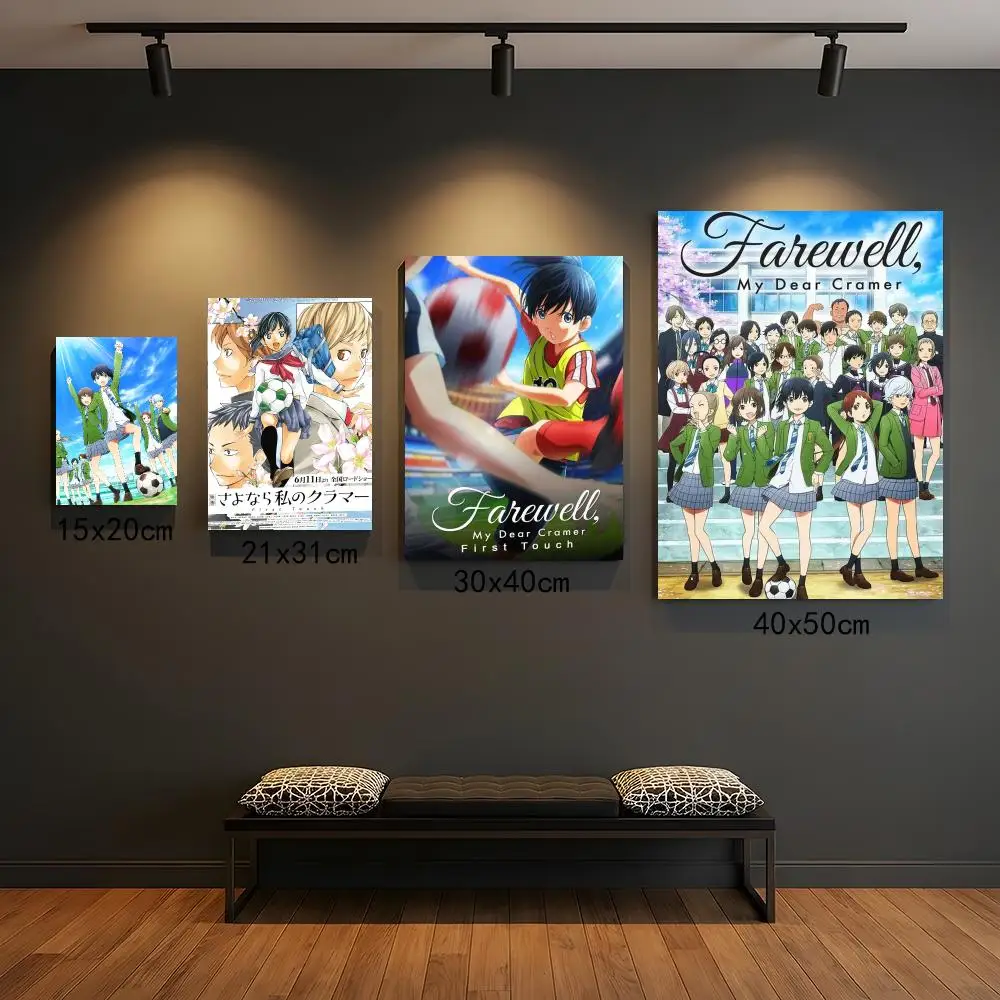 anime F-Farewell My Dear Cramer-R Painting Calligraphy Boho Botanical Decor for Living Room  Elegant Home Style