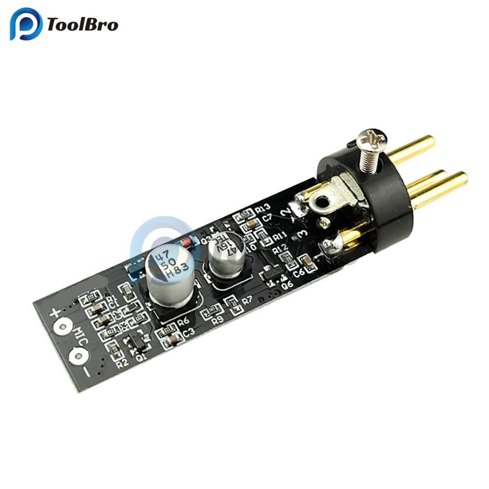 15-48V Phantom Power Electret Condenser Microphone Amplifier Board for K Song Recording Conference Speech 125db