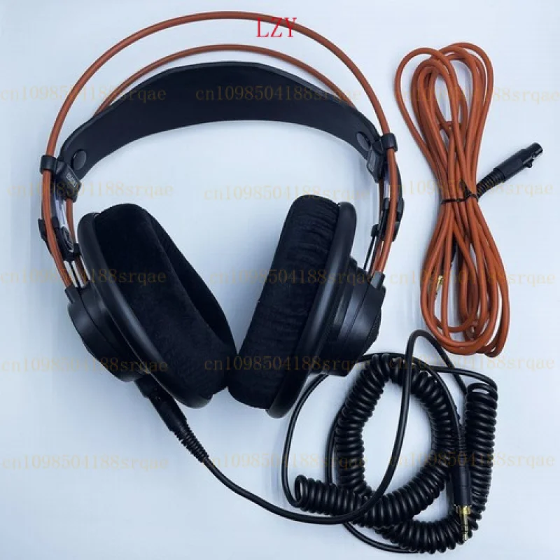 95new لسماعات AKG K712 PRO Câblé Casque فوق الأذن المرجعية المفتوحة للاستوديو - Noir #2