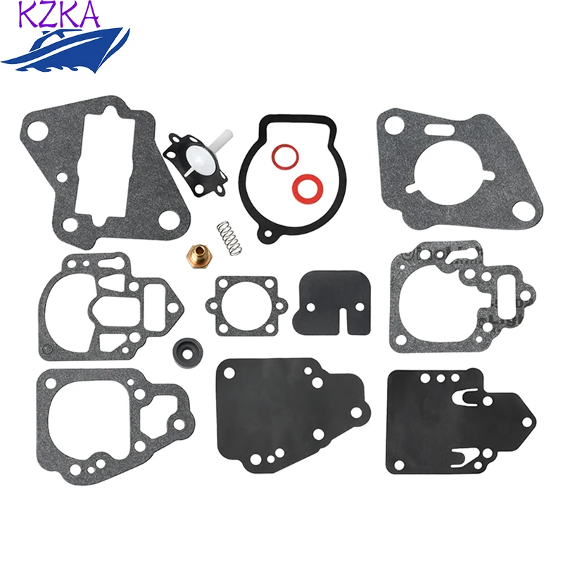 1395-9761-1 Carburetor Gasket And Diaphragm Kit For Mercury Many 6HP 8HP 9.9HP 10HP 15HP 20HP 25HP Outboard Engine Boat e Parts