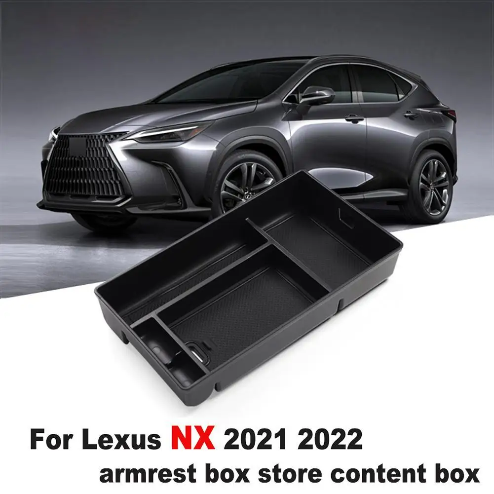 

Car Center Armrest Storage Box Organizer For Lexus NX 2021-2024 Armrest Storage Box Organizer Tray Car Accessories T6X3