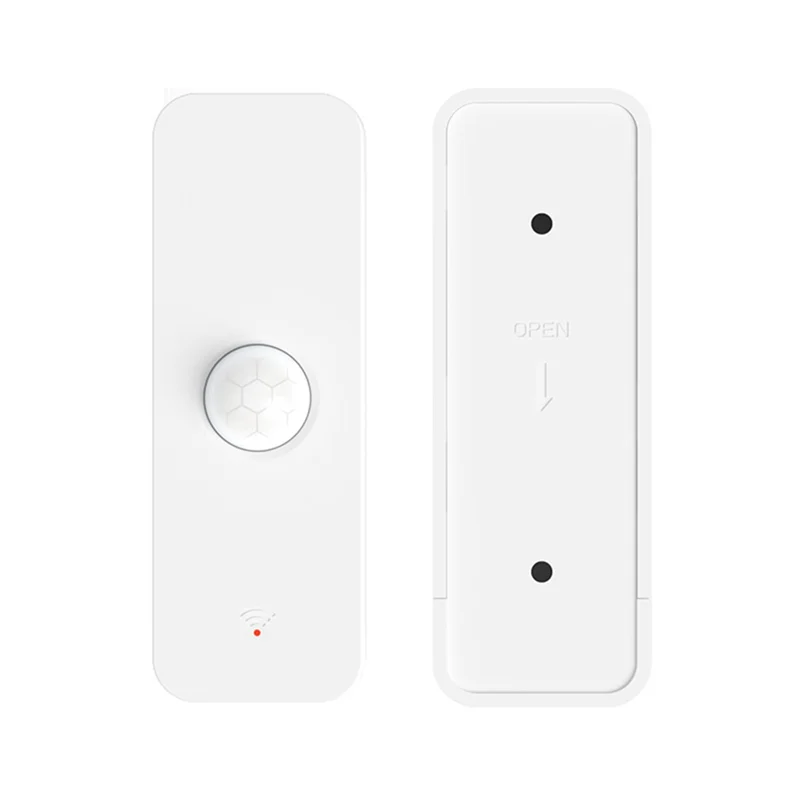 B44C Tuya Wifi Human Body Infrared Sensor Alarm - Burglar Alarm Suitable For Home/Garages/Shops Durable Easy To Use