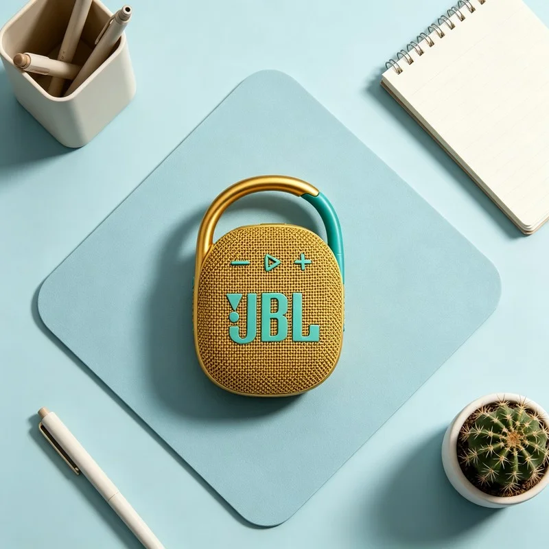 JBL CLIP4 Rugged Clip Portable Speaker For Hiking Beach Shower And Home