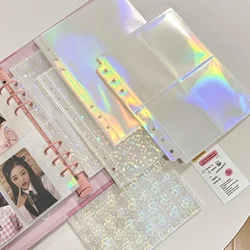 10pcs A5 Kpop Binder Photocard Holder Loose-leaf Collect Book Photo Cards Album Storage Book Multi-Pockets Photo Card Binder