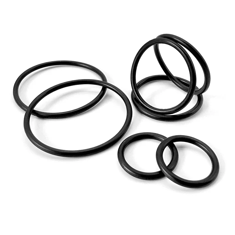 OD 7-30mm 225 PCS NBR Rubber O Ring Kit CS 2.4mm Sealing Gasket Kit Waterproof Oil-resistant  anti-wear for Mechanical Equipment