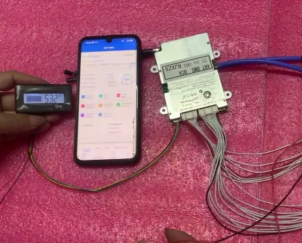 1.8 Cal ekranu LCD dla 3S-32S ANT BMS wyświetlacz SOC