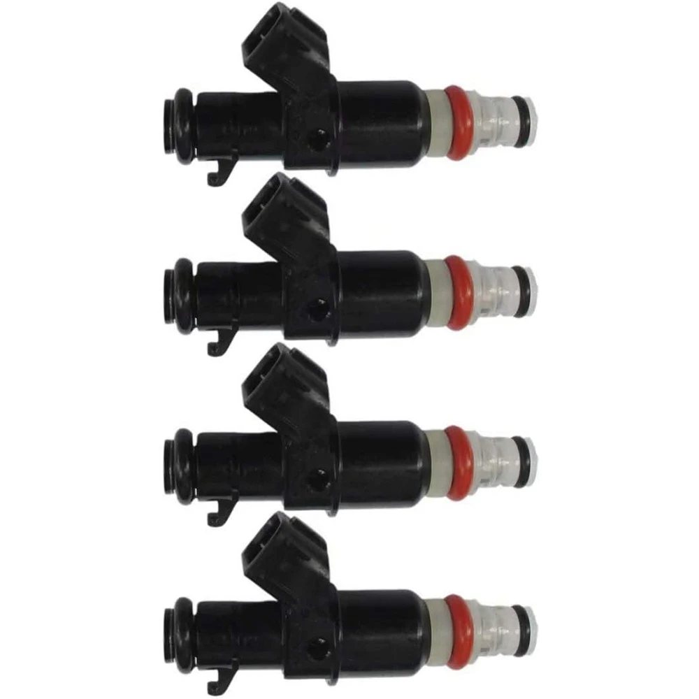 

4Pcs Fuel Injectors for 2005-2011 Honda Accord CR-V Element 2.4 Repl.# 16450-RAA-A01 Fuel Container Auto Accessories