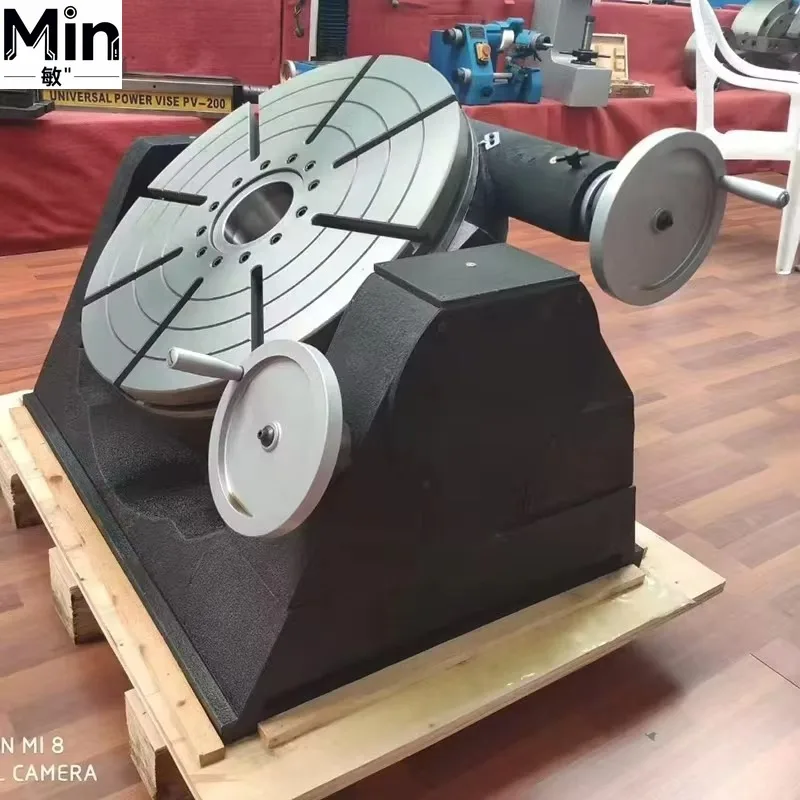 High Precision HSK630 25 Inch Tilting Rotary Industrial Milling Machine Accessory for CNC Processing Laboratory