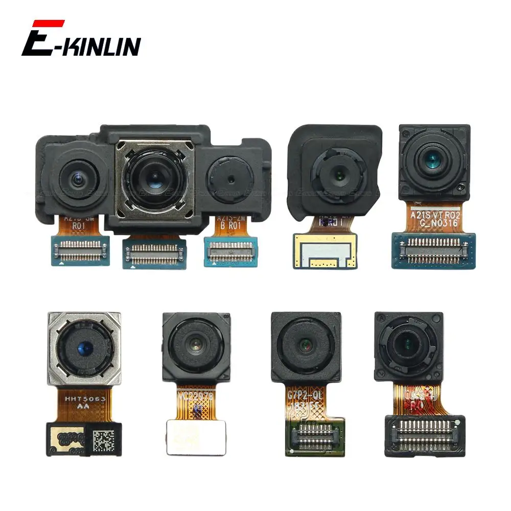 

Rear Main Ultrawide Depth Telephoto Macro Front Facing Selfie Camera Flex Cable For Samsung Galaxy A02s A03s A21s A025 A037 A217