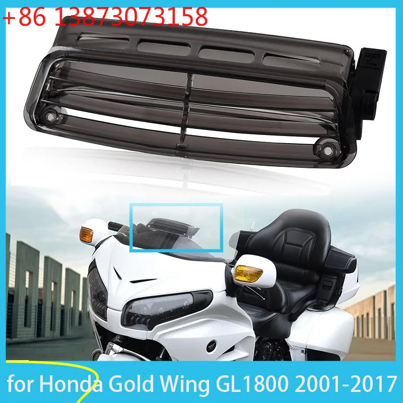 Windscreen Blow Outlet For Honda Goldwing GL1800 2001-2016 2017 Gold Wing GL 1800 Windshield Air Vent Motorcycle Accessories