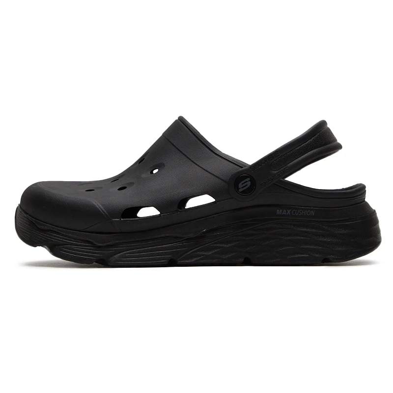 

Skechers Slippers/Sandals Cut Out Baotou Men's Beach Casual Shoes Sandals 243277-Bbk
