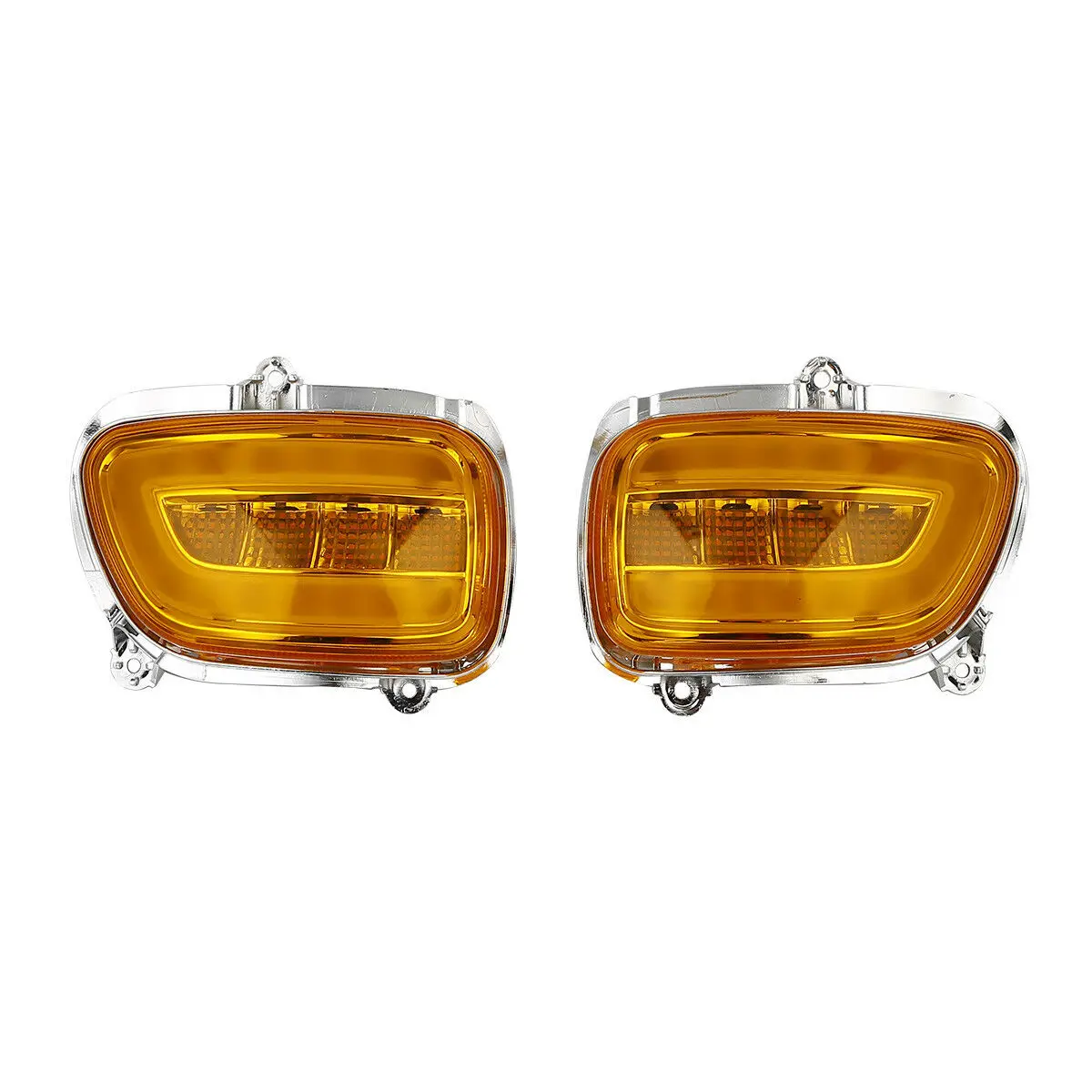 Lampu Indikator Sinyal Belok Depan LED Sepeda Motor untuk Honda Goldwing GL1800 F6B GL 1800 2001-2017 2016 2015 2014