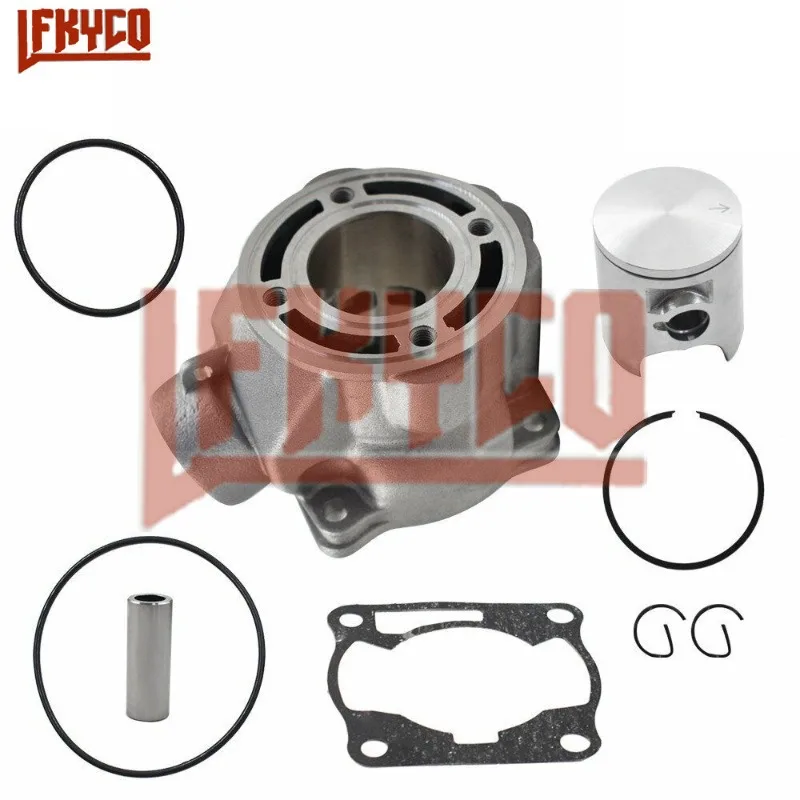 85CC 47.5mm Bore Motorcycle Piston Cylinder Kit for Yamaha YZ 85 YZ85 2002-2020 YZ80 1993-2001 43K-11611-00-00 Motor Engine Part