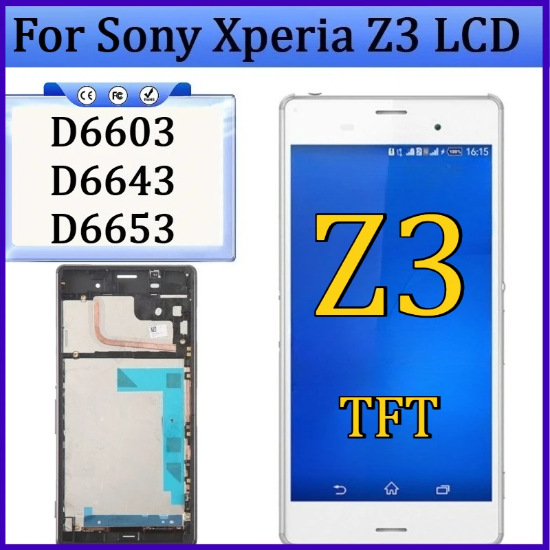 新しい-tft-スクリーンソニーの-xperia-z3-d6603-d6643-d6653-液晶ディスプレイタッチガラススクリーンデジタイザ-xperia-z3-液晶用フレームなし