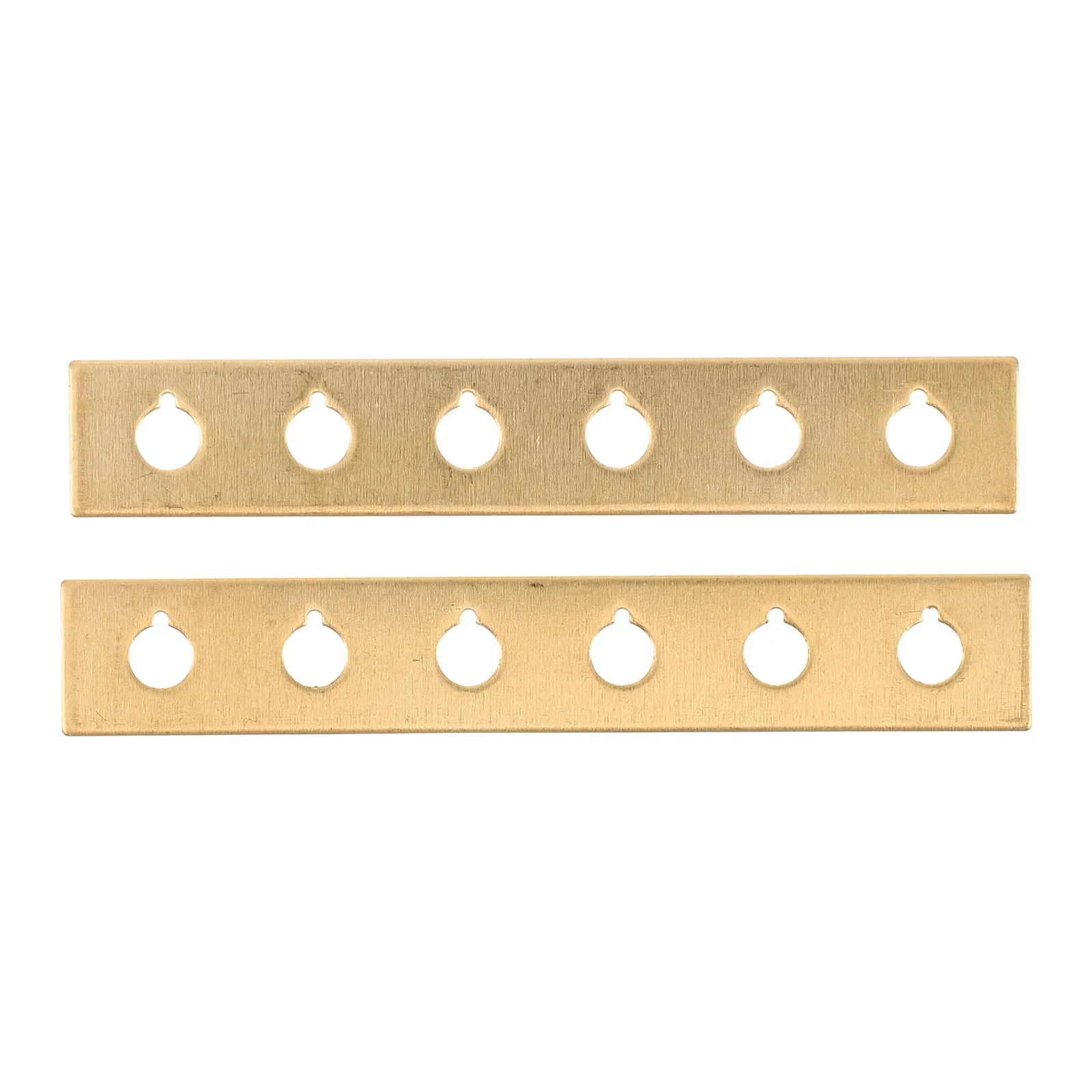 2 Pcs Bridge Gasket Brass Plate Protector for Lower Hole Acoustic Guitar Accessories Reinforcement Bushing Repair Parts Pin