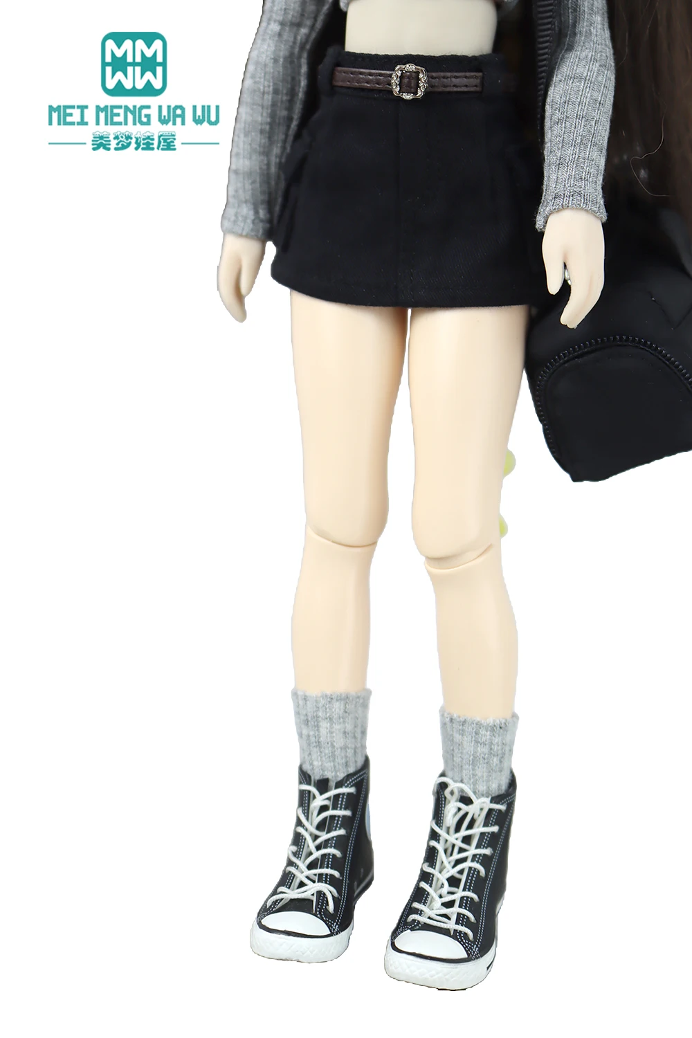 28 cm Blyth-Puppenkleidung, modische bonbonfarbene Blusen, Mini-Jeansröcke für OB23 OB24 Azone-Puppenzubehör – Detail 5