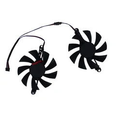 2Pcs/Set Refroidisseur GPU Remboursable, Diamètre 85mm, Pour mingzhou RX 580 RX580 8G 256Bit 2048SP, Remplacer FL8015 12VB